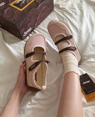 2249 - Giày Jeep Outdoor Shoes Women's Low Top ''Pink'' P651W13112 [HÀNG CHÍNH HÃNG]