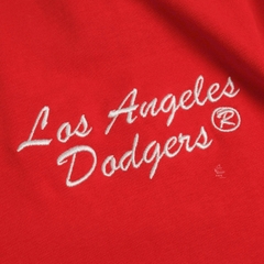 2182 - Áo New Era Los Angeles Dodger Thêu Đỏ [HÀNG CHÍNH HÃNG]