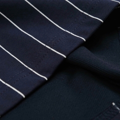 2072 - Áo New Era New York Yankee Xanh Navy Sọc Trắng [HÀNG CHÍNH HÃNG]