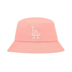 1067 -  Nón MLB LA Bucket Hat Basic Logo LA Dodgers - Hồng Pink - Code 32CPHB111 07P [HÀNG CHÍNH HÃNG]