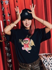 538 -  Áo MLB NY New Year Dragon - Tết 2024 Collection - Đen - Code 3ATSQ0141 - 50BKS [HÀNG CHÍNH HÃNG]