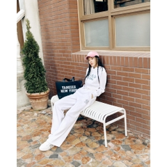 1142 - Túi MLB Varsity Jacquard Shopper Bag New York Yankees Black - Code 3AORL104N 50BKS[HÀNG CHÍNH HÃNG]