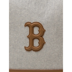 1779 - Túi MLB Basic Logo Canvas Bucket Bag Boston Red Sox Brown 3ABMBC15N-43BRD [HÀNG CHÍNH HÃNG]