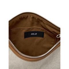 1779 - Túi MLB Basic Logo Canvas Bucket Bag Boston Red Sox Brown 3ABMBC15N-43BRD [HÀNG CHÍNH HÃNG]