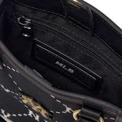 2649 - Túi MLB Diamond Monogram Mini Tote NY Black 7ACRMD35N-50BKS [HÀNG CHÍNH HÃNG]