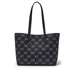 2647 - Túi MLB Dia Monogram Jacquard Shopper Bag 3AORMJ16N-50BKS [HÀNG CHÍNH HÃNG]