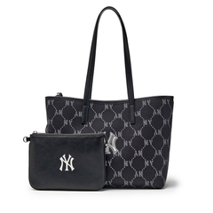 2647 - Túi MLB Dia Monogram Jacquard Shopper Bag 3AORMJ16N-50BKS [HÀNG CHÍNH HÃNG]