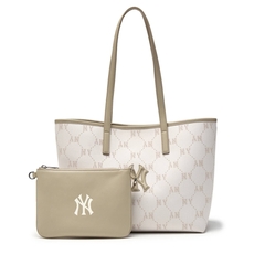 2648 - Túi MLB Dia Monogram Jacquard Shopper Bag 3AORMJ16N-50CRD [HÀNG CHÍNH HÃNG]