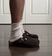 2049 - Dép Birkenstock Boston Mocha 660463 [HÀNG CHÍNH HÃNG]