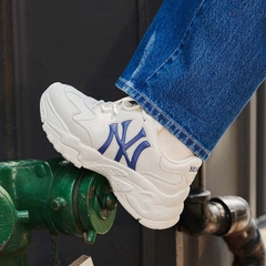 1021  -  Giày MLB Chunky Bigball NY Window New York Yankees White - Trắng - Code 3ASHBCW3N 50WHS [HÀNG CHÍNH HÃNG]
