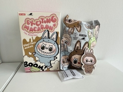 1090 - Labubu Toffee Nâu Size bé 17cm -  Gấu Bông Art Toy [HÀNG CHÍNH HÃNG] Pop Mart