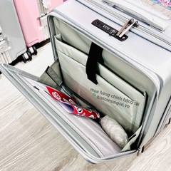 1327 - Vali Adidas Xách Tay Xám Embossed Logo Size Cabin Mang Lên Máy Bay [CHÍNH HÃNG]