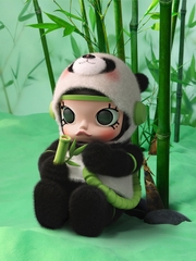 1132 - Gấu Bông Art Toy Mega Space MOLLY 400% Panda POPMART Mega Collection Molly Joy and Panda - Size 30cm [HÀNG CHÍNH HÃNG]