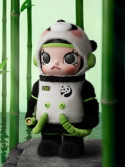 1132 - Gấu Bông Art Toy Mega Space MOLLY 400% Panda POPMART Mega Collection Molly Joy and Panda - Size 30cm [HÀNG CHÍNH HÃNG]