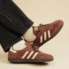 770 -  Giày Adidas Samba OG Preloved Brown - Nâu Đế Gum - Code IG1357 [HÀNG CHÍNH HÃNG]