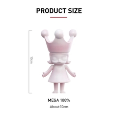 1421 - Molly Sứ Rouge China 100% POPMART Mega Royal Molly 100% Rouge China 01000911098 [CHÍNH HÃNG]