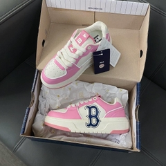 973 -  Giày MLB NY Chunky Liner Basic Big B Boston Red Sox - Hồng Pink - Code 3ASXCLB3N 43PKS [HÀNG CHÍNH HÃNG]