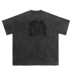 2574 - Áo New Era NY Gothic Xám Rêu [HÀNG CHÍNH HÃNG]