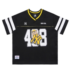 2570 - Áo New Era New York Yankess 4 Gấu 8 Đen [HÀNG CHÍNH HÃNG]