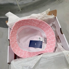 1066 -  Nón MLB LA Bucket Hat Monogram Crayon LA Dodgers - Hồng Pink - Code 32CP30111 07P [HÀNG CHÍNH HÃNG]