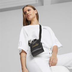371 -  Túi Puma Core Up Mini Tote X-body Bag - Đen chữ Vàng [HÀNG CHÍNH HÃNG]