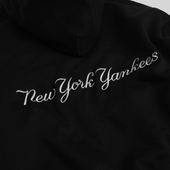 2018 - Áo Hoodie New Era NY New York Yankess Laurel Đen [HÀNG CHÍNH HÃNG]