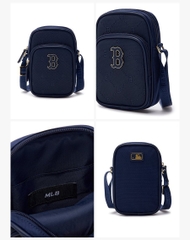 493 -  Túi MLB Big B Monogram Mini - Xanh Dương Navy - Code 7ACRMDD4N-43NYD [HÀNG CHÍNH HÃNG]