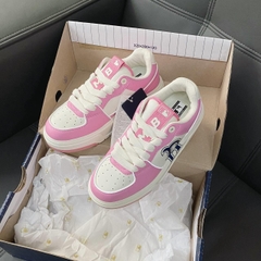 973 -  Giày MLB NY Chunky Liner Basic Big B Boston Red Sox - Hồng Pink - Code 3ASXCLB3N 43PKS [HÀNG CHÍNH HÃNG]