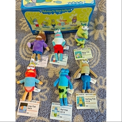 1551 - Bikini Bottom Buddies - Set Cá Bikini - POPMART Bikini Bottom Buddies Whimsical Plush Series - Set 6 Bé [HÀNG CHÍNH HÃNG]