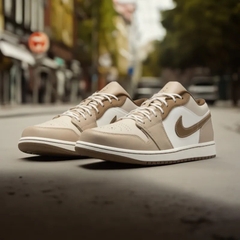 1029 -  Giày Nike Air Jordan 1 Low Premium Tan Brown HF5753 221 [HÀNG CHÍNH HÃNG]