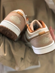 1029 -  Giày Nike Air Jordan 1 Low Premium Tan Brown HF5753 221 [HÀNG CHÍNH HÃNG]