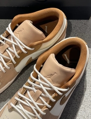 1029 -  Giày Nike Air Jordan 1 Low Premium Tan Brown HF5753 221 [HÀNG CHÍNH HÃNG]