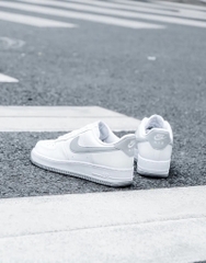755 -  Giày Nike Air Force 1 White Light Smoke Grey FJ4146 100  [HÀNG CHÍNH HÃNG]