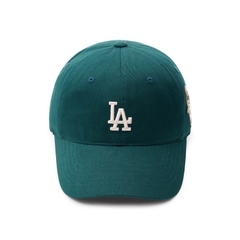 393 -  Nón MLB Unstructured Ball cap - Xanh Lá - LA Trắng Thỏ [HÀNG CHÍNH HÃNG]