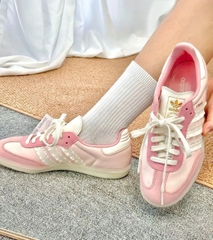 1768 - Giày Adidas Samba Ruffle Stripes Pack Wonder Mauve JR8830 [HÀNG CHÍNH HÃNG]