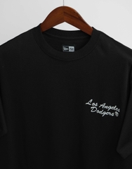 2571 - Áo New Era Los Angeles Xù Đen [HÀNG CHÍNH HÃNG]