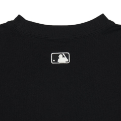 980 -  Áo MLB NY 2024 Basic Lettering Over Fit New York Yankees - Black Đen - Code 3ATSB2243 50BKS [HÀNG CHÍNH HÃNG]