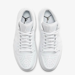 072 -  Giày Nike Air Jordan 1 Low Triple White 553558 136 | 553560 136 [HÀNG CHÍNH HÃNG]