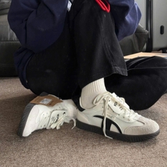 1669 - Giày Champion Essentials T-Trainer Cream Black U4CFCTW14U3 [HÀNG CHÍNH HÃNG]