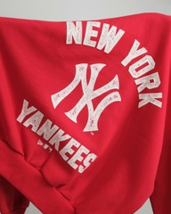 2248 - Áo Sweater New Era NY New York Yankees Basic Đỏ [HÀNG CHÍNH HÃNG]
