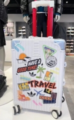 648 - Vali Adidas Travel Xách Tay Size Cabin 22 Xách Tay Trắng Sữa [HÀNG CHÍNH HÃNG]