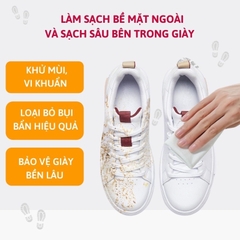 267 - Khăn ướt lau giày Sneker Shoes Wet Wipes 80 tờ