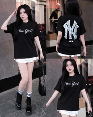 2164 - Áo New Era NY Brocade Đen [HÀNG CHÍNH HÃNG]