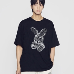 2199 - Áo ADLV Bear Doll Fuzzy Rabbit Đen Acmé de la vie 	ADLV-24SS-SSABDF-BLK [HÀNG CHÍNH HÃNG]