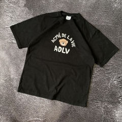 1857 - Áo ADLV Teddy Bear Doll Đen ADLV-21SS-SSADBK-TBD [HÀNG CHÍNH HÃNG]