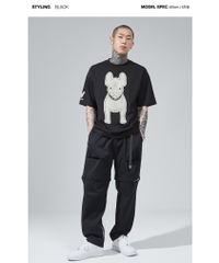 825 -  Áo Life Work Logo Radoc Signature - Black - Code LW245TS982-1 [HÀNG CHÍNH HÃNG]