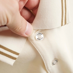 2119 - Áo Polo New Era NY 59FIFTY MLB Doughnut Beige Viền Nâu [HÀNG CHÍNH HÃNG]