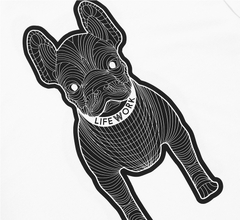 826 -  Áo Life Work Logo Radoc Signature - White - Code LW245TS982 [HÀNG CHÍNH HÃNG]