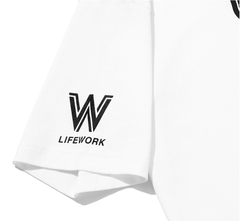 826 -  Áo Life Work Logo Radoc Signature - White - Code LW245TS982 [HÀNG CHÍNH HÃNG]