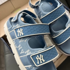 1051 -  Sandal MLB Liner Denim Monogram New York Yankees Blue - Code 3ASDTPD43 50BLS [HÀNG CHÍNH HÃNG]